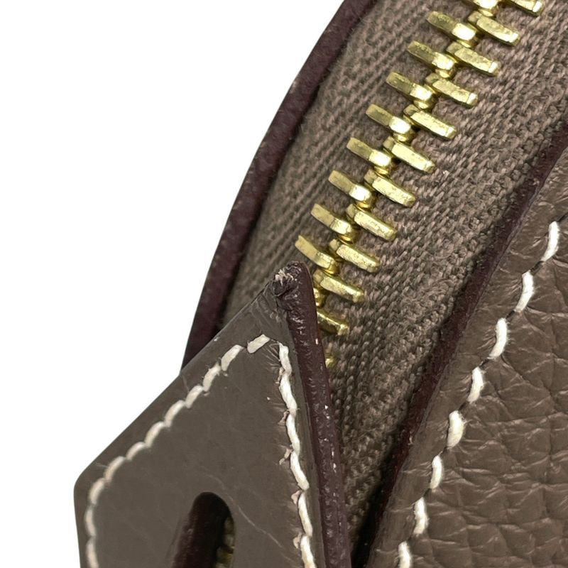 Hermes Bolide 31 2-Way Shoulder Bag Taurillon Etoupe D