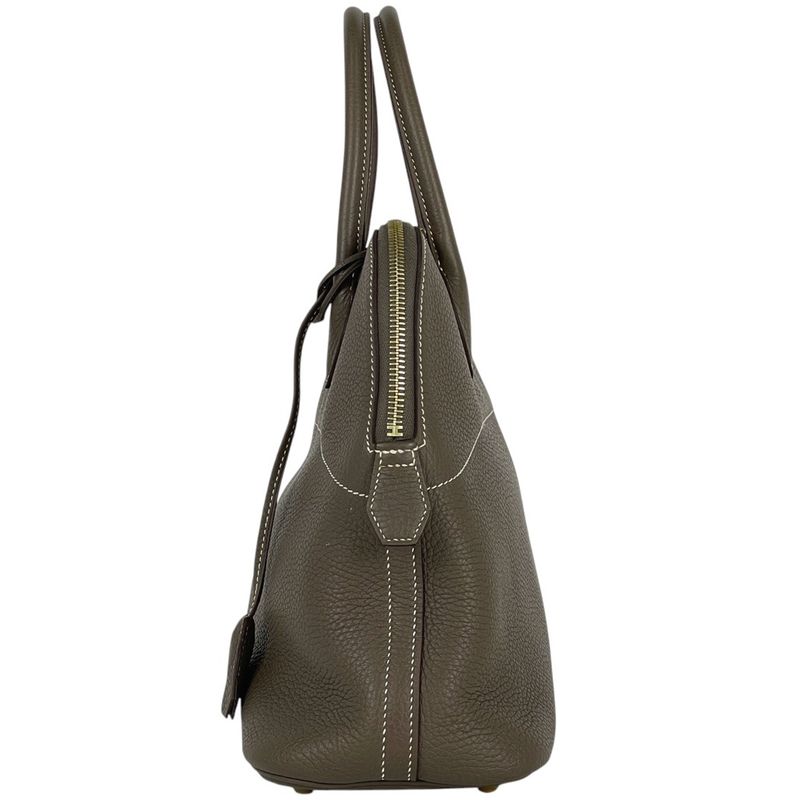 Hermes Bolide 31 2-Way Shoulder Bag Taurillon Etoupe D