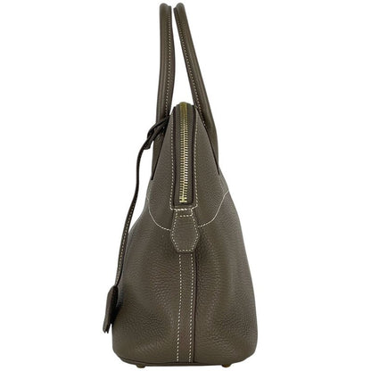 Hermes Bolide 31 2-Way Shoulder Bag Taurillon Etoupe D
