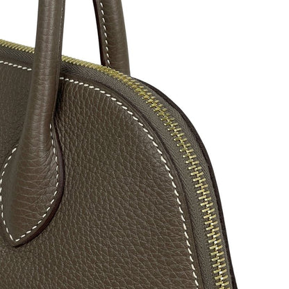 Hermes Bolide 31 2-Way Shoulder Bag Taurillon Etoupe D