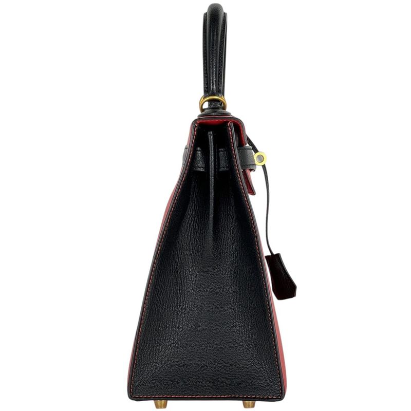 Hermes Kelly 28 Outside Sewing 2-Way Shoulder Bag Personal Order Chevre