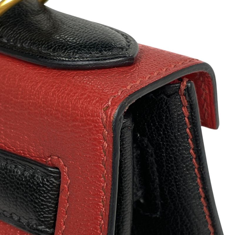 Hermes Kelly 28 Outside Sewing 2-Way Shoulder Bag Personal Order Chevre