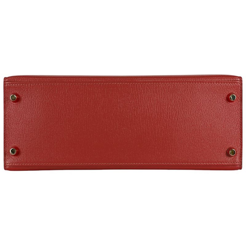 Hermes Kelly 28 Outside Sewing 2-Way Shoulder Bag Personal Order Chevre