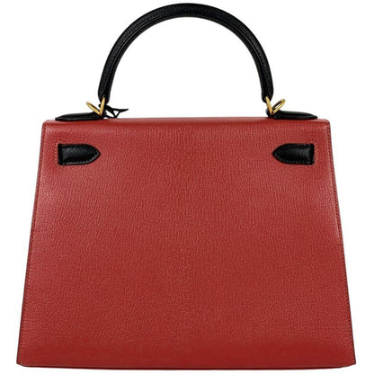 Hermes Kelly 28 Outside Sewing 2-Way Shoulder Bag Personal Order Chevre