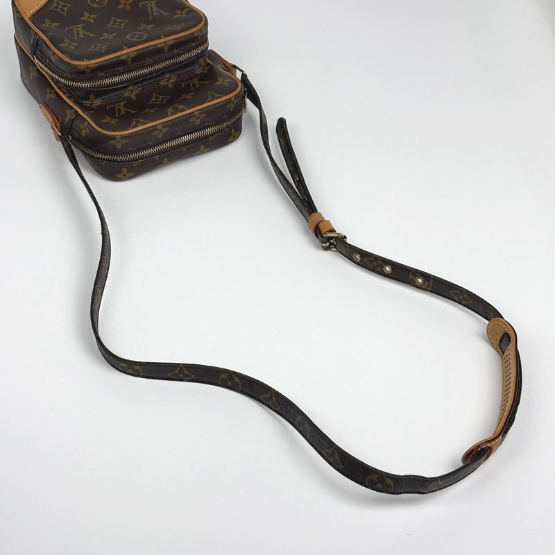 Louis Vuitton Amazon Crossbody Shoulder Bag Monogram Brown