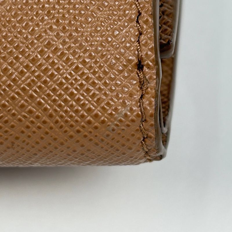 Prada Trifold Wallet Mini Compact Saffiano Leather