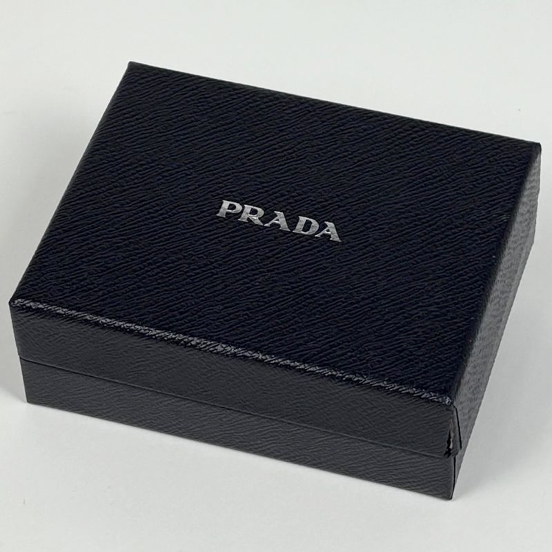 Prada Trifold Wallet Mini Compact Saffiano Leather