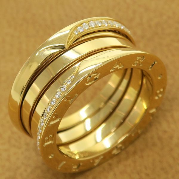 Bvlgari B-zero One Ring Band Edge Diamond 54
