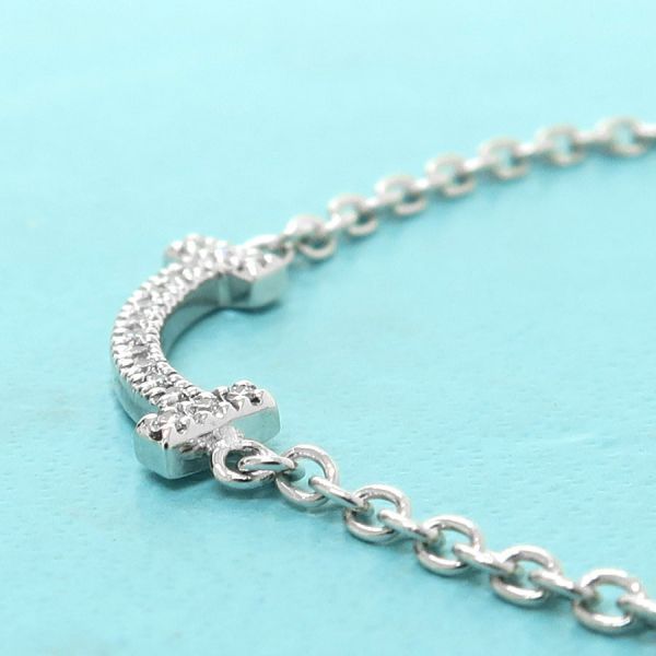 Tiffany & Co. T Smile Diamond Bracelet Mini