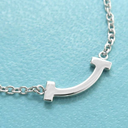 Tiffany & Co. T Smile Diamond Bracelet Mini