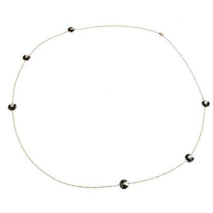 Cartier Amulet de Necklace Onyx