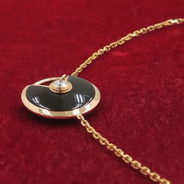 Cartier Amulet de Necklace Onyx