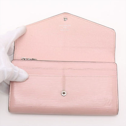 Louis Vuitton Epi Portefeuille Sarah Wallet Pink