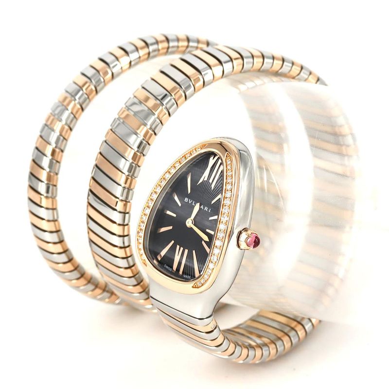 Bvlgari Serpenti Tubogas M PG D Ssxpg Quartz