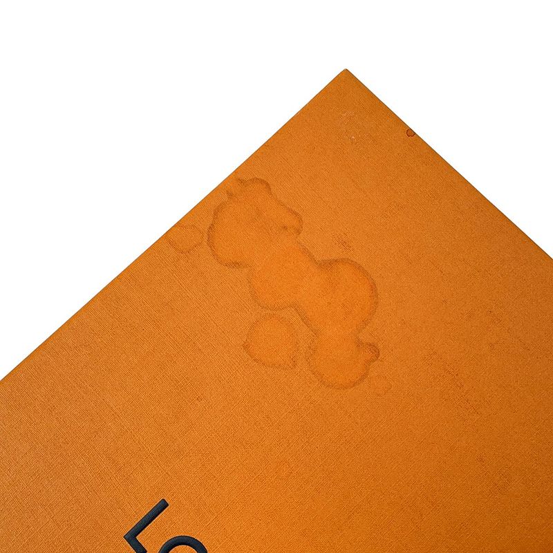 Louis Vuitton Scarf Carre Catgram Transformed Monogram Silk Brown Orange
