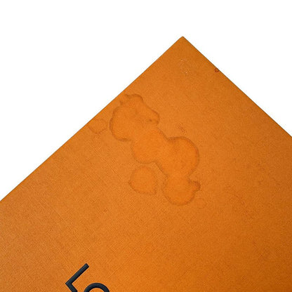 Louis Vuitton Scarf Carre Catgram Transformed Monogram Silk Brown Orange