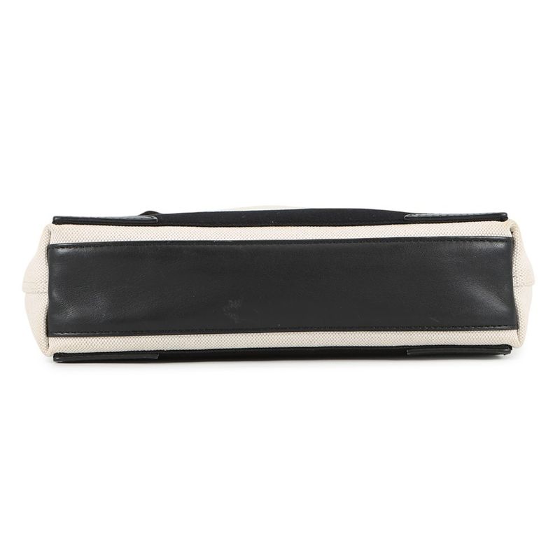Balenciaga Handbag Navy Cabas XS Bag Black White