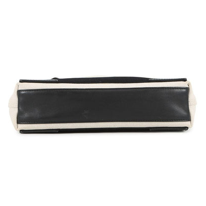 Balenciaga Handbag Navy Cabas XS Bag Black White