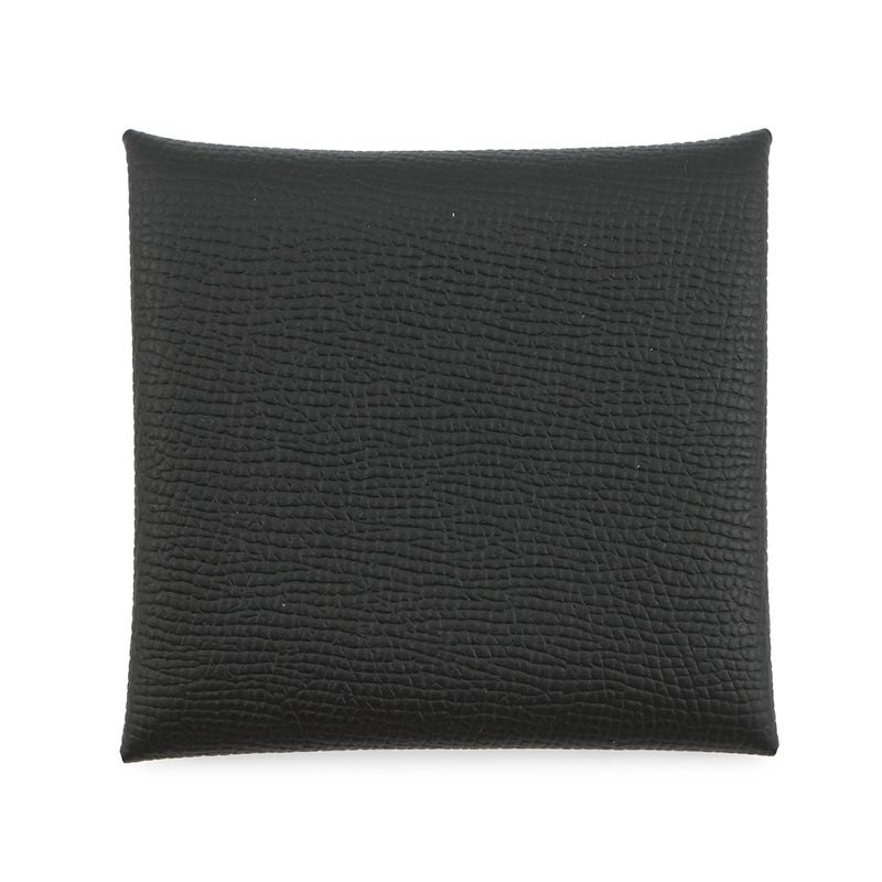 Hermes Coin Case Bastia Black Epsom Wallet