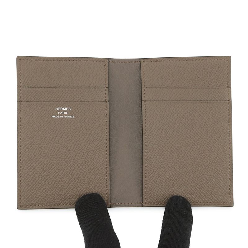 Hermes Card Case Mc2 Euclid Etoupe Epsom
