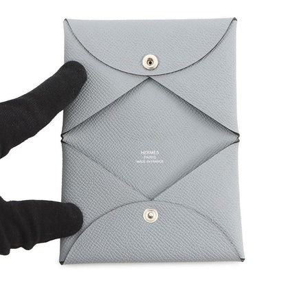 Hermes Card Case Calvi Gripantin Epsom Business Holder Gripantan