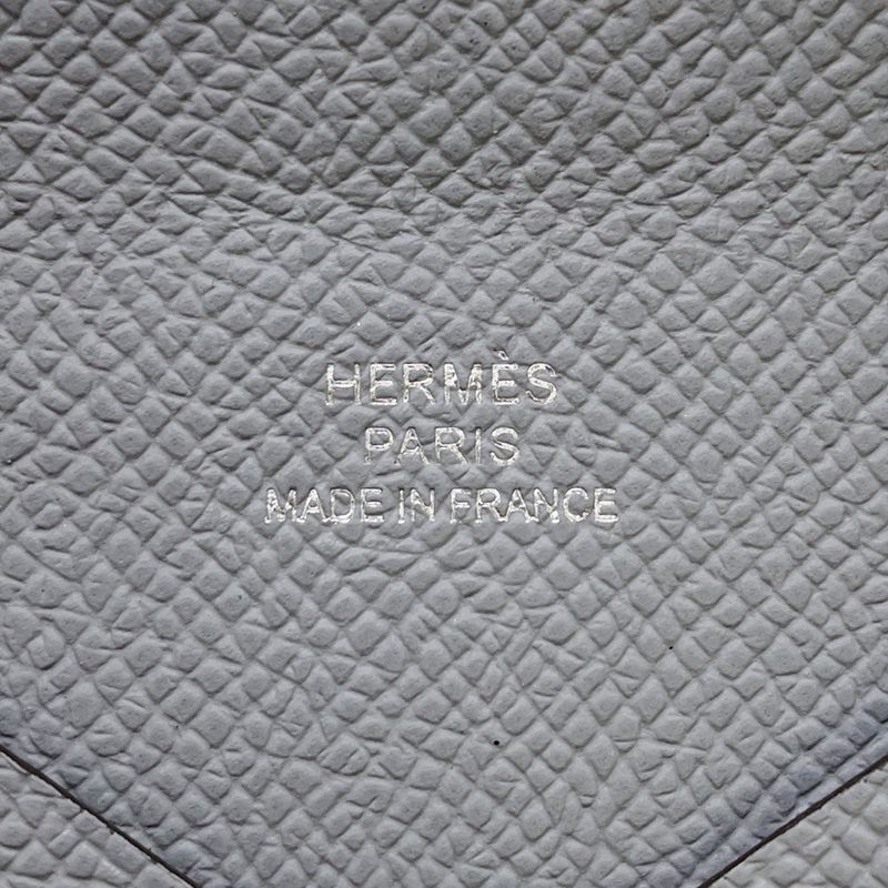 Hermes Card Case Calvi Gripantin Epsom Business Holder Gripantan