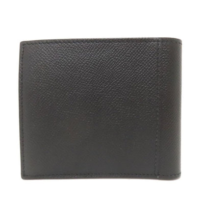 Balenciaga Logo Bifold Wallet Leather