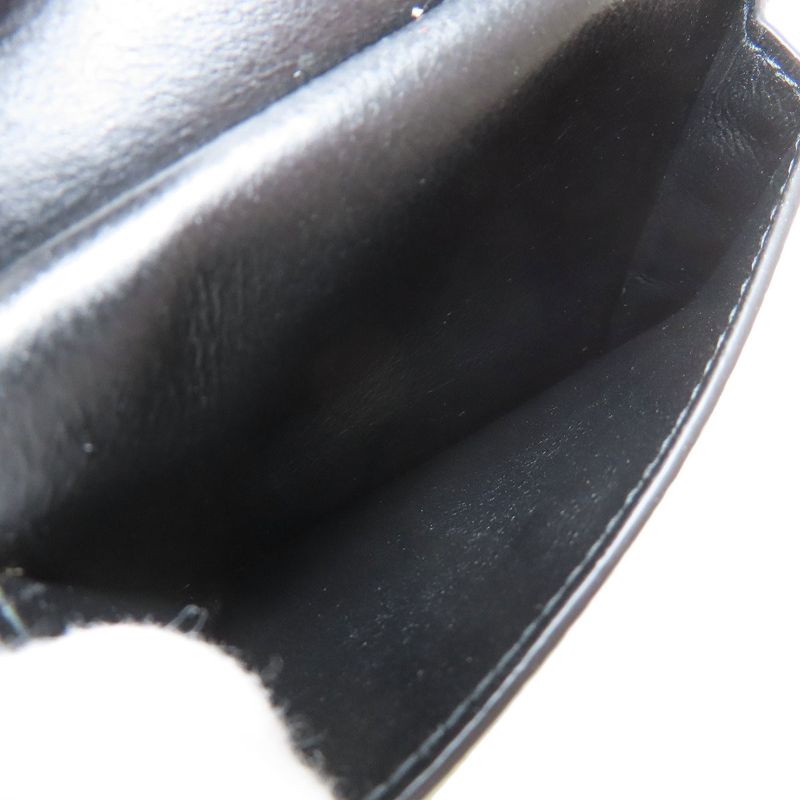 Balenciaga Logo Bifold Wallet Leather