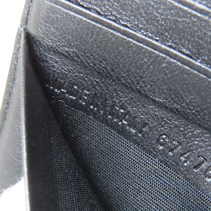 Balenciaga Logo Bifold Wallet Leather