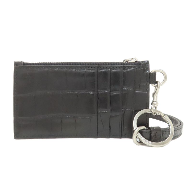 Balenciaga Coin Case Card Leather