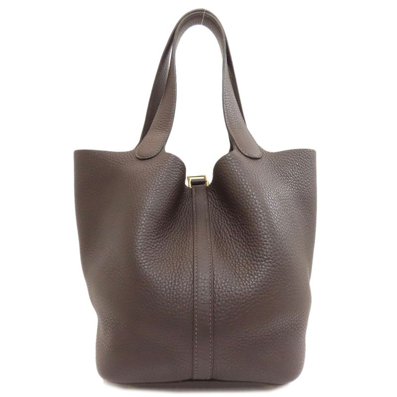 Hermes Picotin Lock MM Gold Handbag Taurillon