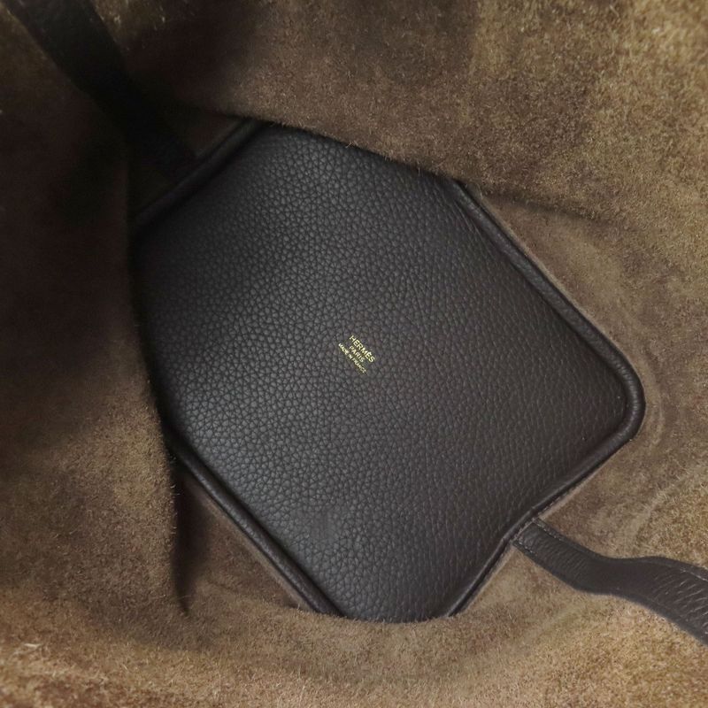 Hermes Picotin Lock MM Gold Handbag Taurillon