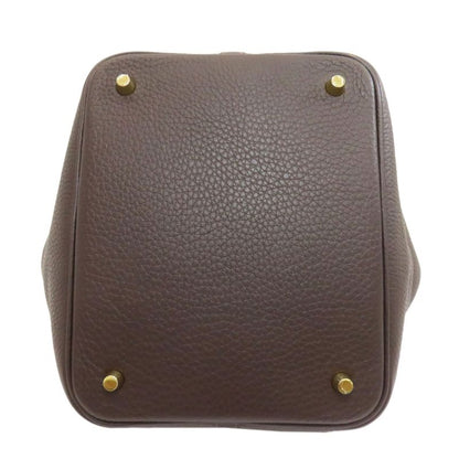 Hermes Picotin Lock MM Gold Handbag Taurillon