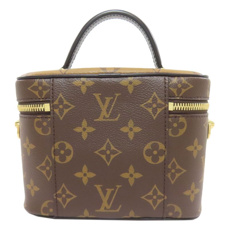 Louis Vuitton Vanity NV PM Handbag Monogram Reverse