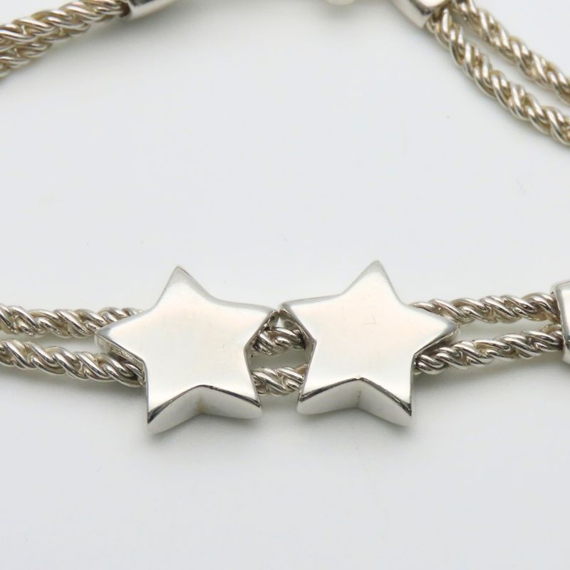 Tiffany & Co. Bracelet Star Silver Double Rope
