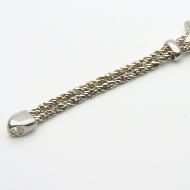 Tiffany & Co. Bracelet Star Silver Double Rope