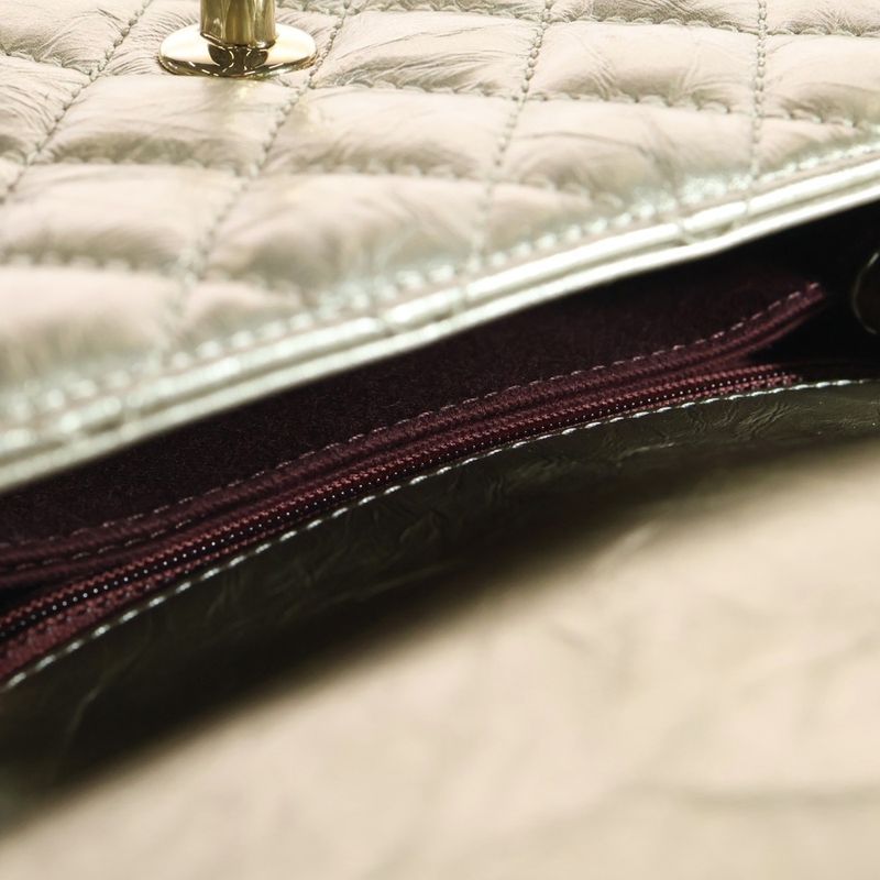 Chanel Coco Handle XS 2-Way Mini Shoulder Bag Chain Metallic