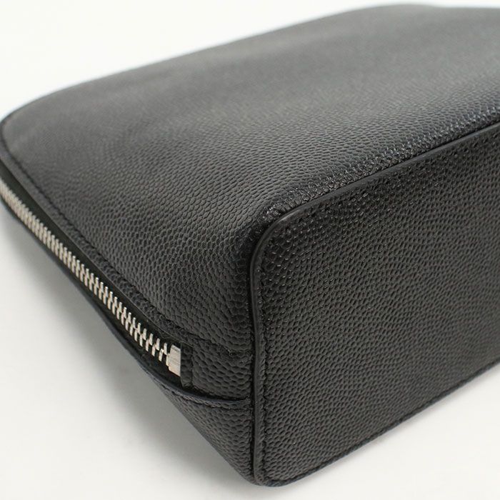 Saint Laurent Pouch Leather Black