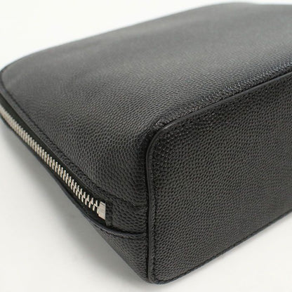 Saint Laurent Pouch Leather Black