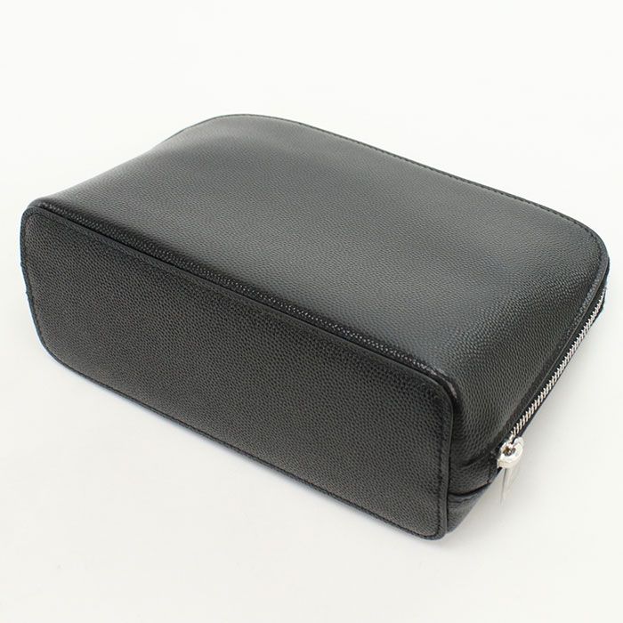 Saint Laurent Pouch Leather Black