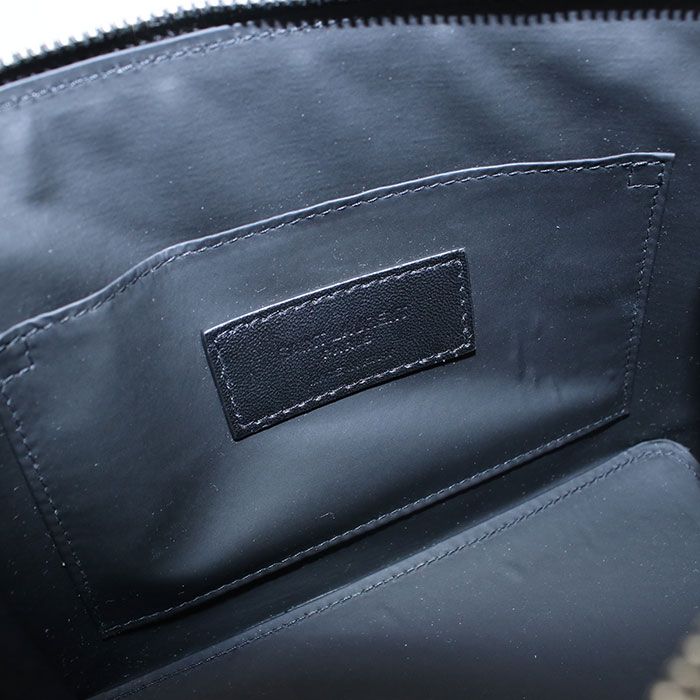 Saint Laurent Pouch Leather Black