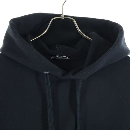 Balenciaga Feel Fine Cutoff Pullover Hoodie Black