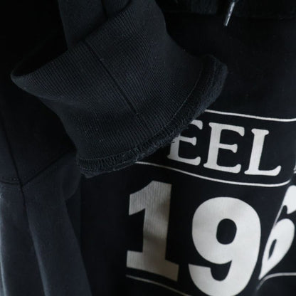 Balenciaga Feel Fine Cutoff Pullover Hoodie Black
