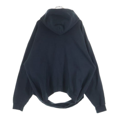 Balenciaga Feel Fine Cutoff Pullover Hoodie Black
