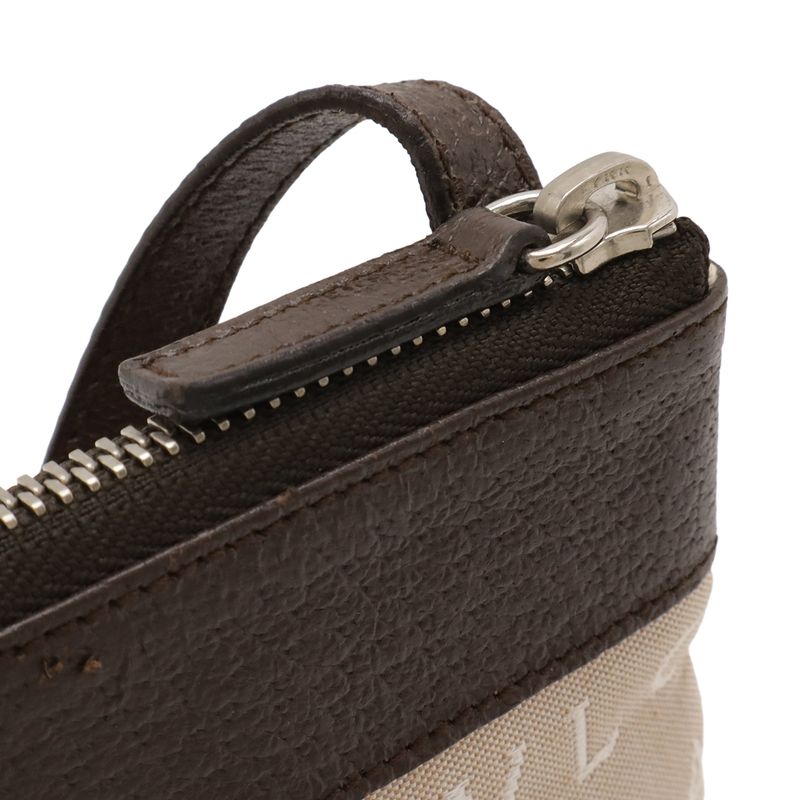 Bvlgari Logomania Shoulder Bag Pochette Crossbody Canvas