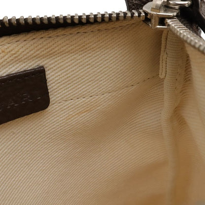 Bvlgari Logomania Shoulder Bag Pochette Crossbody Canvas