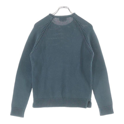 Hermes Logege Cotton Pullover Sweater Dark Green