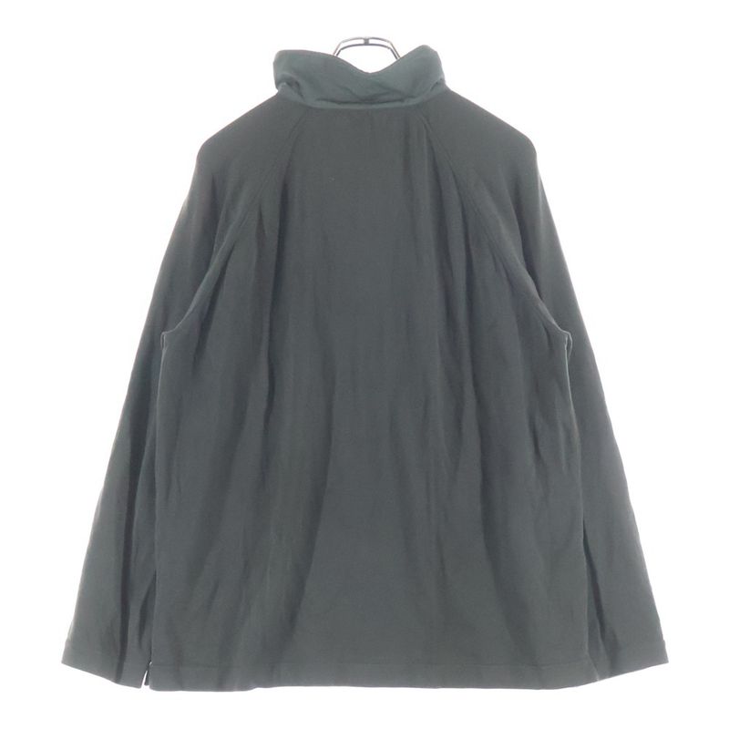 Hermes Half Zip Wool Knit Polo Shirt Dark Green
