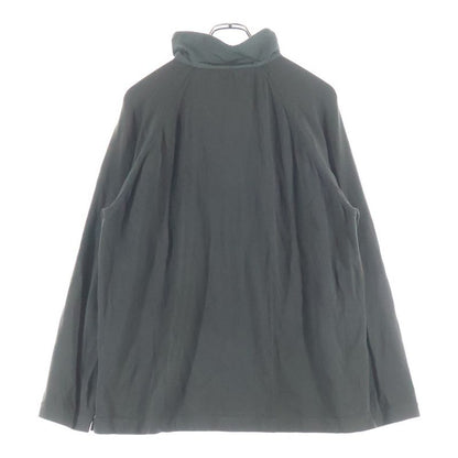 Hermes Half Zip Wool Knit Polo Shirt Dark Green