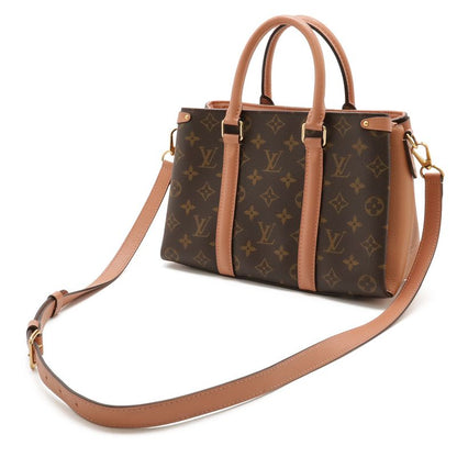 Louis Vuitton Monogram Souffle NV BB 2-Way Shoulder Bag Crossbody Peche